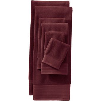 Lands' End Turkish Cotton Luxe 6 pc Towel Set
