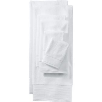 Lands' End Turkish Cotton Luxe 6 pc Towel Set