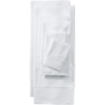 Lands' End Turkish Cotton Luxe 6 pc Towel Set