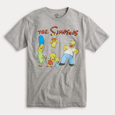Men's The Simpsons Logo Graphic Tee