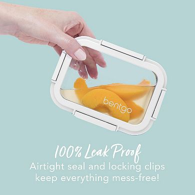 Bentgo 4-Pack Glass Leak-Proof Meal Prep Set