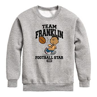Boys 8-20 Peanuts Team Franklin Fleece Sweatshirt