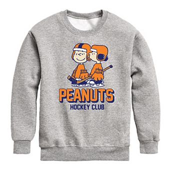 Boys 8-20 Peanuts Hockey Club Fleece Sweatshirt