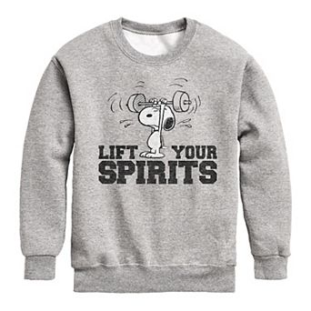 Boys 8-20 Peanuts Lift Your Spirits Fleece Sweatshirt