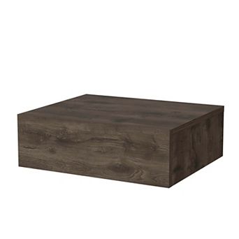 Vienna Floating Nightstand, Sleek Wall-mounted Design With Spacious Drawer Storage