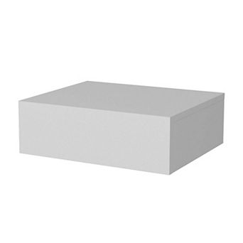 Vienna Floating Nightstand, Sleek Wall-mounted Design With Spacious Drawer Storage