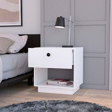 Sumter 1 Drawer Nightstand, Storage Shelf