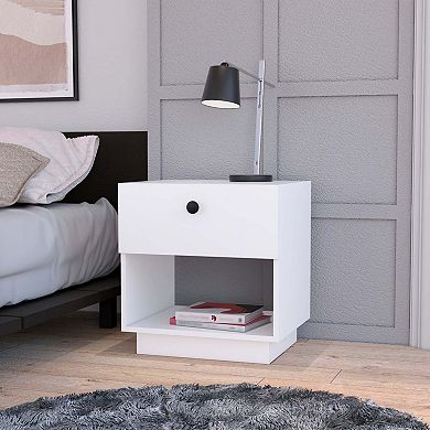 Sumter 1 Drawer Nightstand, Storage Shelf