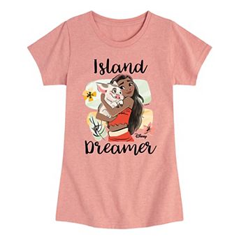 Disney Princess Moana Girls 7-16 Island Dreamer Graphic Tee