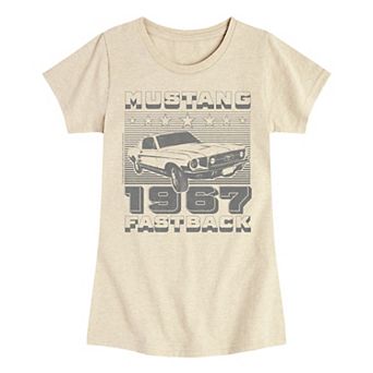 Girls 7-16 Ford Fastback 67 Stars Stripes Graphic Tee