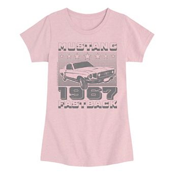 Girls 7-16 Ford Fastback 67 Stars Stripes Graphic Tee