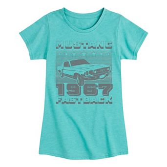 Girls 7-16 Ford Fastback 67 Stars Stripes Graphic Tee