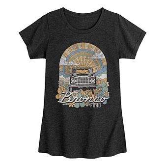 Girls 7-16 Ford Bronco Rare Breed Graphic Tee