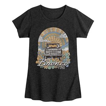 Girls 7-16 Ford Bronco Rare Breed Graphic Tee