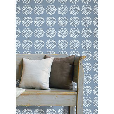 Marimekko Puketti Floral Dot Peel and Stick Wallpaper