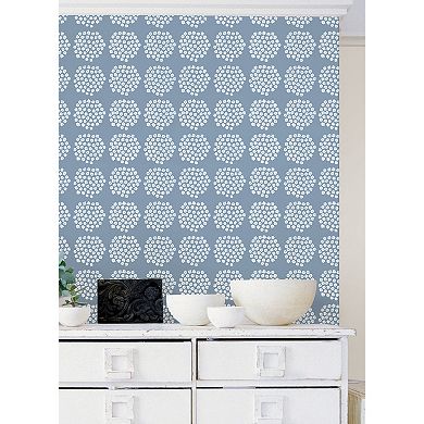 Marimekko Puketti Floral Dot Peel and Stick Wallpaper