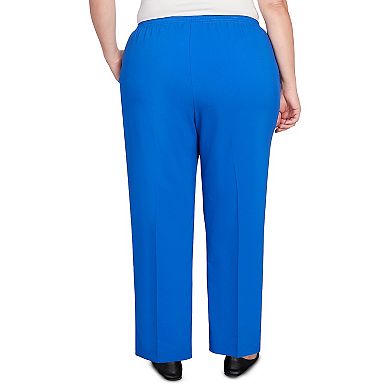 Plus Size Alfred Dunner Stretch Waist Pants
