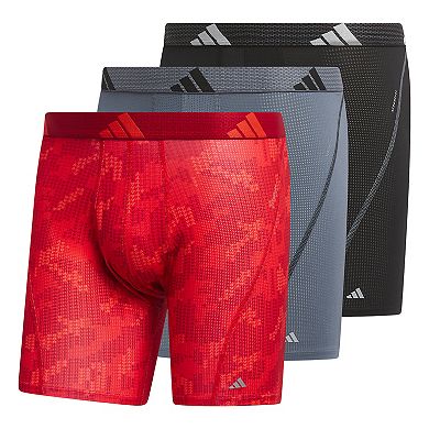 Men's adidas 3-pack Performance Mesh Graphic Boxer Briefs