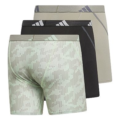 Men's adidas 3-pack Performance Mesh Graphic Boxer Briefs