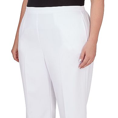 Plus Size Alfred Dunner Twill Pants
