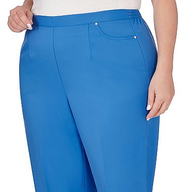Plus Size Alfred Dunner Island Twill Capri Pants