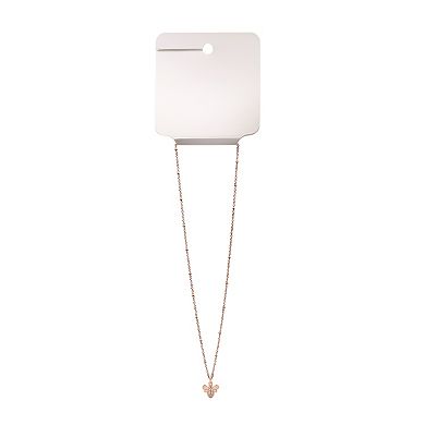 Emberly Pave Bumblee Pendant Necklace