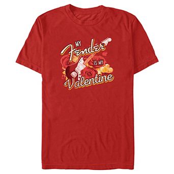 Men's Fender My Fender Is My Valentine Graphic Tee