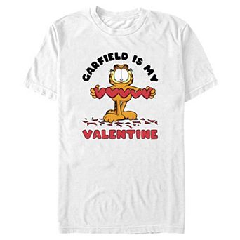Men's Garfield Is My Valentine Graphic Tee
