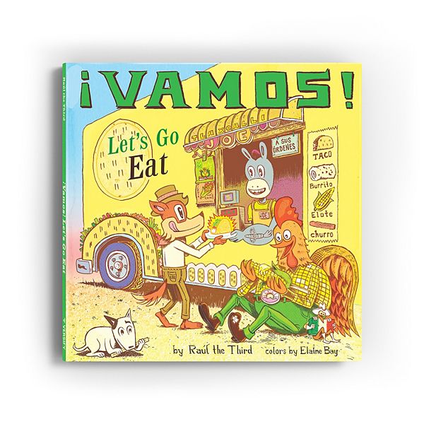 Kohl’s Cares® ¡Vamos! Let’s Go Eat by Raúl the Third Hardcover Book