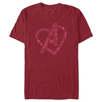 Men's The Avengers Be Mine Graphic Tee