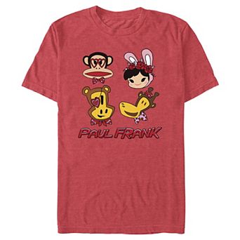 Men's Paul Frank Valentine's Day Friends Graphic Tee