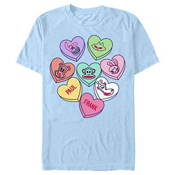 Men's Paul Frank Candy Hearts Graphic Tee