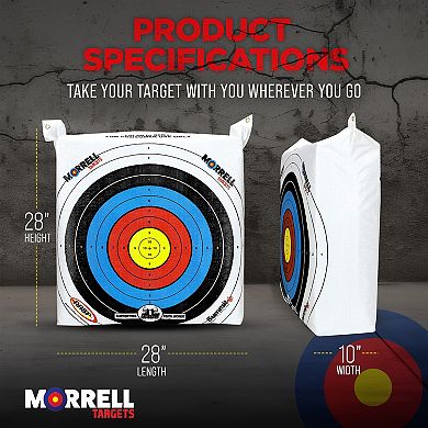 Morrell Lightweight Portable Youth Range Nasp Field Point Archery Bag Target