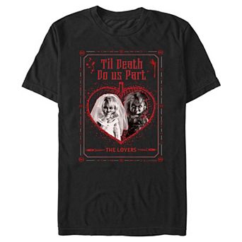 Men's Chucky The Lovers Card Graphic Tee