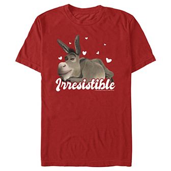 Men's Shrek Irresistible Donkey Graphic Tee