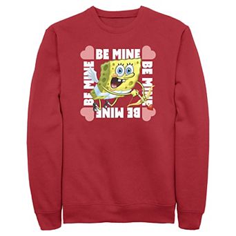 Men's SpongeBob SquarePants Be Mine Sponge Graphic Fleece