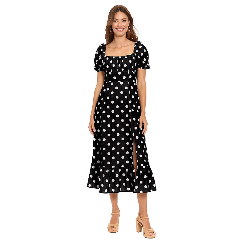 betsy and adam black ruffle dress & Prom A25047 Black Long Sleeve Two SIZE:M( Bust 84-86 Waist 68-70 Hips 98 ) LowStock:42503784923187 Elegant off