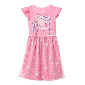 Toddler Girls Peppa Pig Fantasy Sleep Gown