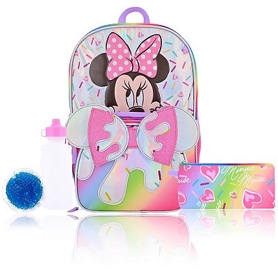 Disney s Minnie Mouse 5 Piece Backpack Set