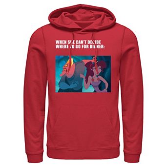 Disney's Villains Hades Dinner Meme Men's Graphic Hoodie