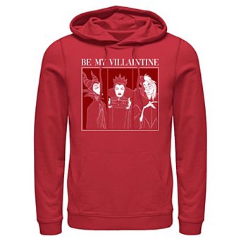 Disney's Villains Be My Villaintine Men's Graphic Hoodie