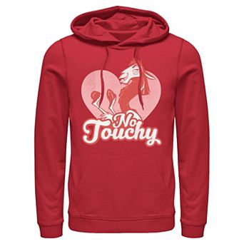 Disney's The Emperor's New Groove No Touchy Heart Men's Graphic Hoodie