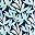 Navy Aqua Pop Palm