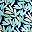 Navy Aqua Pop Palm