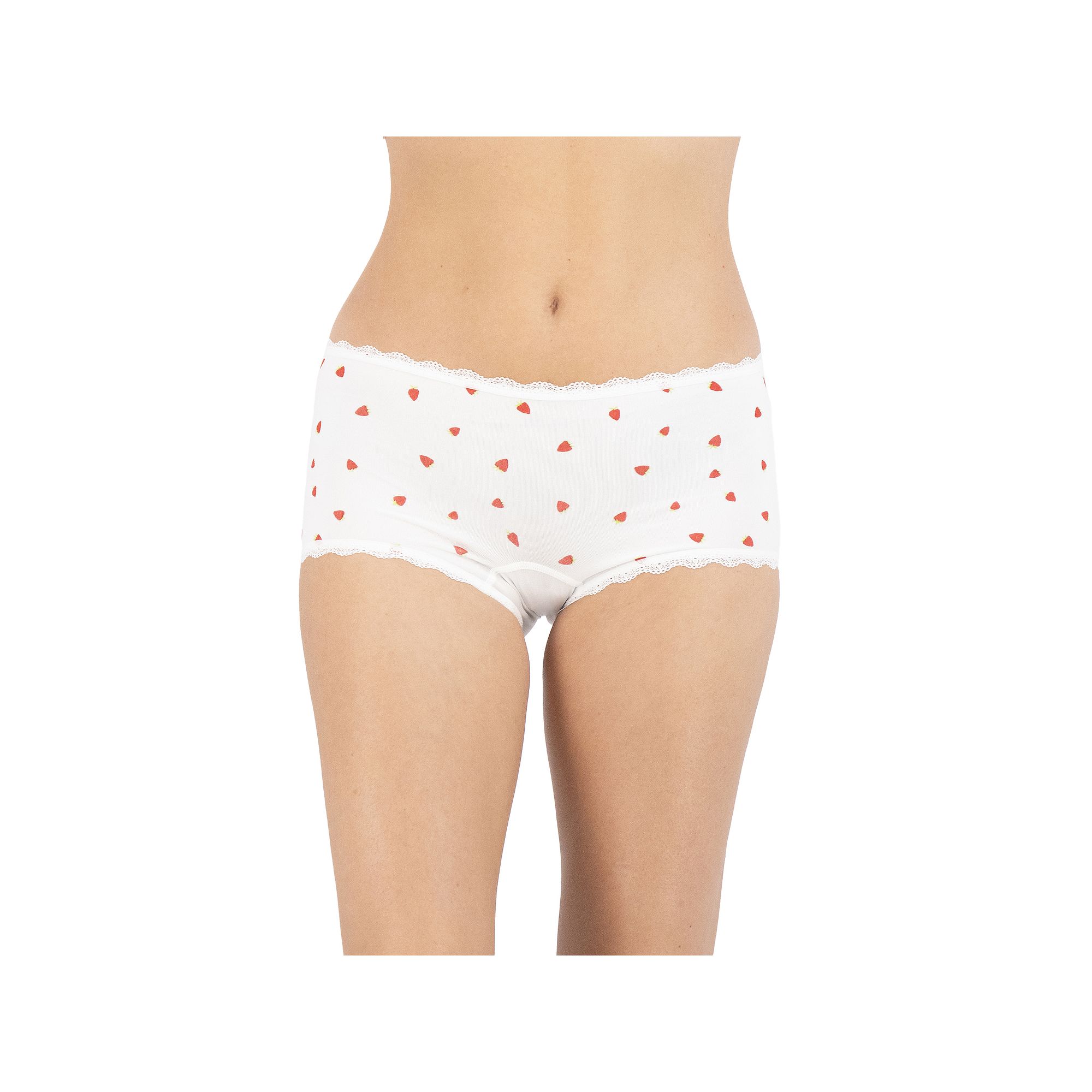 Juniors SO® Seamless Boyshort Panty SO72-040, Girls, Size: Small, White 