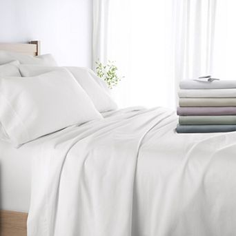 Urban Loft's Cotton Sateen Solid Sheet Set 300 Thread Count Long Staple Cotton