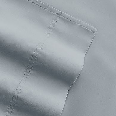 Urban Loft's Cotton Sateen Solid Sheet Set 300 Thread Count Long Staple Cotton