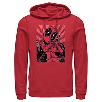 Marvel's Deadpool Close Heart Pool Poster Men's Graphic Hoodie