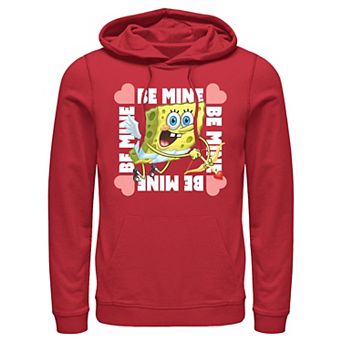 Men's SpongeBob SquarePants Be Mine Sponge Graphic Hoodie