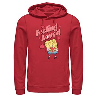 Men's SpongeBoB SquarePants Feeling Loved Graphic Hoodie